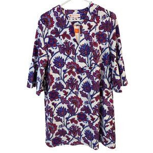 Jude Connally Size S Kerry Floral Americana Dress Nylon & Spandex NWT 8421
